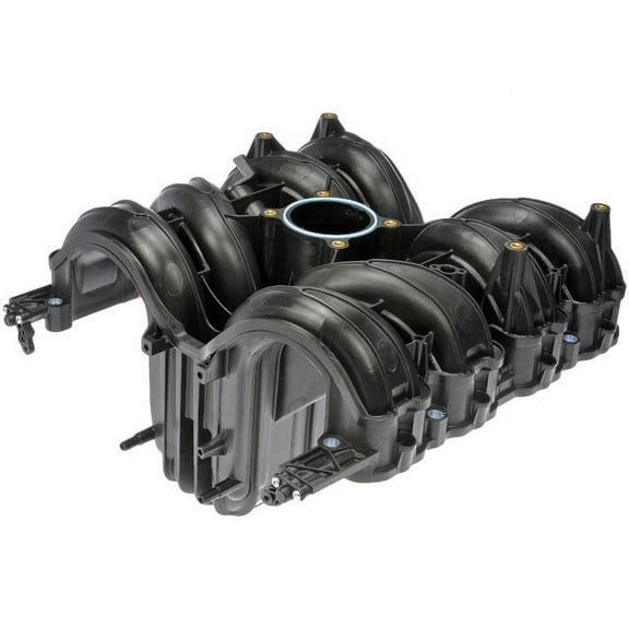 Upper Intake Manifold - Black - with Gaskets and Seals - Compatible with 2004 - 2008 Ford F-150 5.4L V8 2005 2006 2007