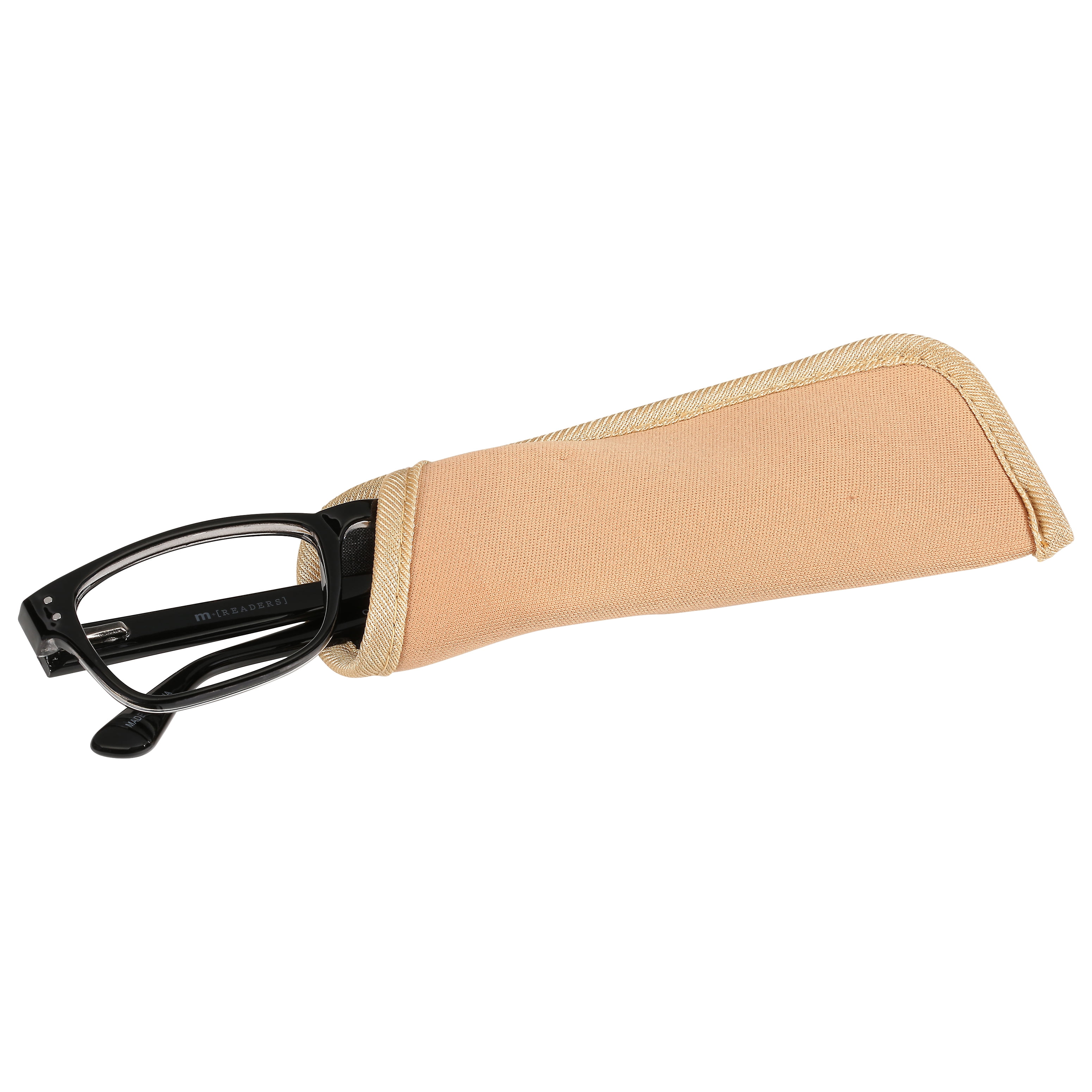 (2 pack) M+ Mens Square Plastic Reading Glasses 2.50 Oliver in Classic Black