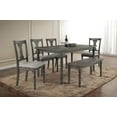 thumbnail image 3 of CLEARANCE! ACME Wallace Bench in Weathered Gray 71438, 3 of 3