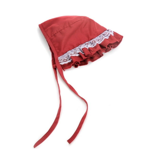 Adjustable Dog Outdoor Sport Sun Protection Dog hat - for Small Medium and Large Pet Hat, Burgundy M