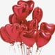 thumbnail image 2 of 20 globos de corazón, globo en forma de corazón de 18 pulgadas, globos de aluminio, globo de helio en forma de corazón para cumpleaños, boda, día de San Valentín, baby shower, decoración de fiesta de Navidad JM, 2 of 5