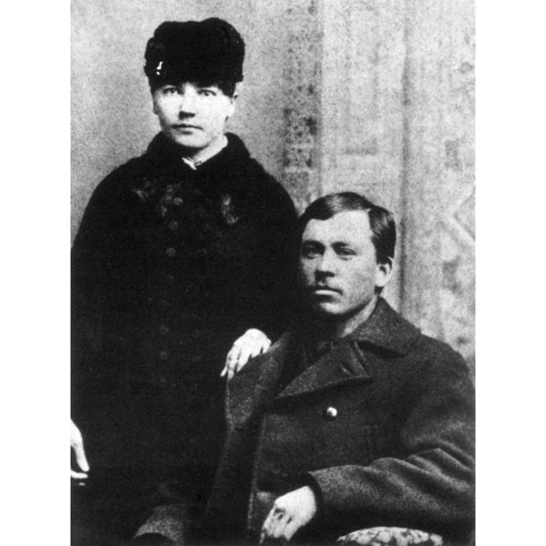 Laura Ingalls Wilder N(18671957) With Husband Almanzo