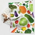 thumbnail image 6 of Yiaed Vegetables2 Print Dog Blankets-Cat Blanket Washable for Couch Protection,Puppy Blanket, Soft Plush Reversible Throw Furniture Protector-Large, 6 of 8