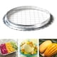 thumbnail image 5 of Picadora de huevos de acero inoxidable, herramienta para cortar huevos duros, cortador de cubos de fruta para queso, zanahorias y patatas., 5 of 7