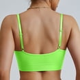 thumbnail image 6 of Krdevn Women's Seamless Sports Bra Wireless Shockproof Yoga Bra with Adjustable Straps,S, 6 of 6
