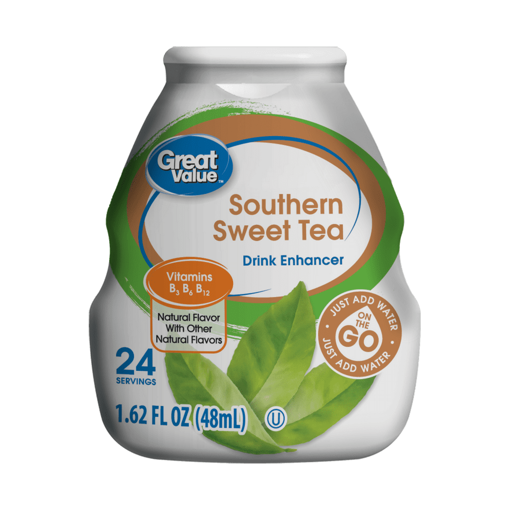 Great Value Southern Sweet Tea Drink Mix, 1.62 Fl Oz