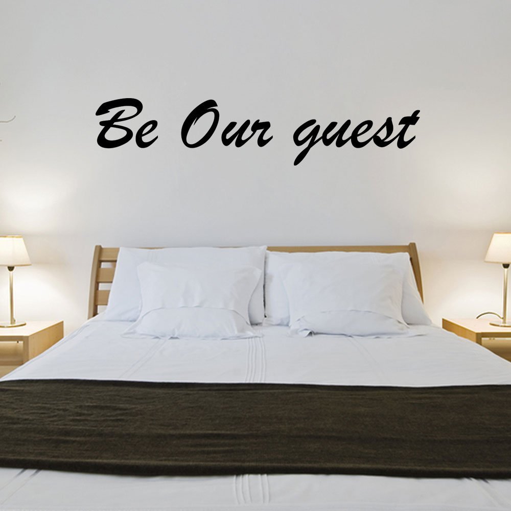 BE OUR GUEST.. Removable Vinyl Wall Decal Stickers Home room Decor Art M