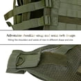 thumbnail image 3 of Chaleco táctico militar de malla, chaleco de combate con cinturón para Airsoft Military Cs Game-Green, 3 of 5