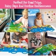 thumbnail image 4 of czcpp-2 Packs Jelly Sticker Book, 72 Thick Animals Jelly Stickers Waterproof Gel Cling Decals, Wild & Marine Animal-Themed Matching Game, Reusable Craft Activity Book Educational Learning Toys for To, 4 of 4