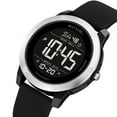thumbnail image 3 of Women's Fashion Sports Digital Watch - Multifunctional Alarm Clock, Water-Resistant, Perfect for Students, 3 of 6