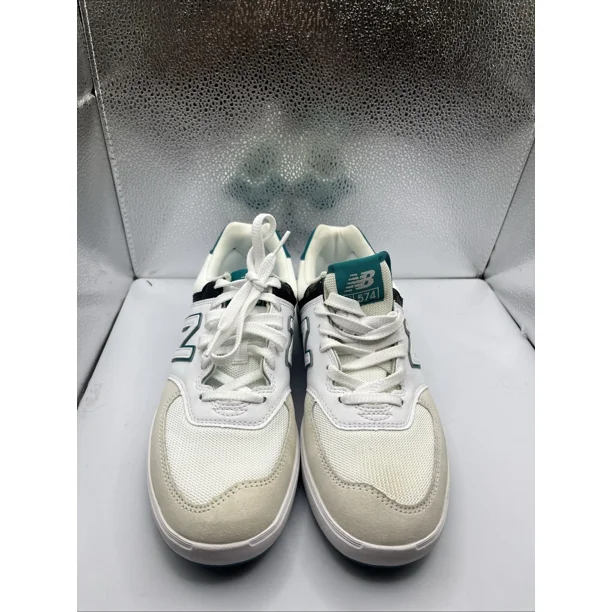 NEW BALANCE CT574 Men's Court Casual Sneakers White Green (CT574LFG)