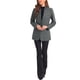 thumbnail image 2 of BLAZER DE OFICINA PARA MUJER CON LARGO DE MANGA LARGA, CUELLO DE SOLAPA, ESCOTE EN V, ABIERTO EN FRONTAL, FORRADO, CON DOS BOLSILLOS, TAMAÑO M, GRIS OSCURO, 2 of 6