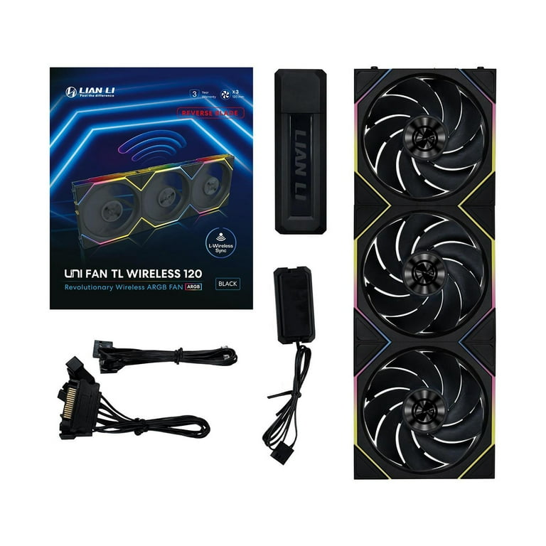 PC用ファン・クーラー LIANLI UNI FAN TL Wireless LCD 120 3Pack Amazon.com: Lian Li UNI FAN TL LCD Series Fan, Pack of 3, Includes