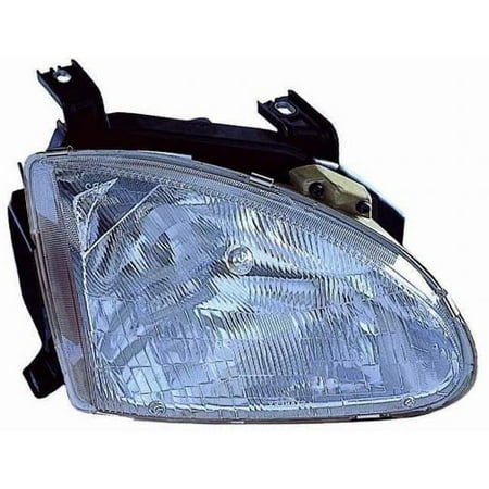 - Go-Parts » 1993 - 1997 Honda Civic del Sol Front Headlight Headlamp Assembly Front Housing / Lens / Cover - Right (Passenger) Side 33100-SR2-A02 HO2503124 Replacement For Honda Civic del Sol