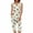 Beige, variant on 2 Piece Pajamas for Women Shorts Set Summer Casual Outfits Printed Sleeveless Round Neck Lounge Sets