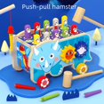thumbnail image 2 of Wooden Elephant-Shaped Tractor Toy for Kids: Non-DIY, Early Education-Focused, Multifunctional Play Set Promoting Cognitive Development and Creativity with Safe, Durable Construction from Yunhe, 2 of 5