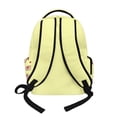 thumbnail image 2 of SCRAWLGOD Hedgehog Apple Pattern Yellow 17 Inches Backpack for Women Men Large College Bookbags Kids School Bag for Girls Boys Multi-Pocket Portable Casual Daypack, 2 of 7