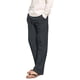 thumbnail image 2 of Pantalones deportivos holgados de hip hop para hombre - Algodón y lino, transpirables - Para todas las estaciones, cuatro bolsillos - Informales/playa/deporte - Tallas del Reino Unido/UE/EE. UU., l, 2 of 6