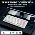 thumbnail image 4 of AULA F99, 99-Key, Wireless, Hot Swappable, Mechanical Gaming Keyboard, RGB, 5-Layer Padding, 8000 mAh Battery, 4 of 4