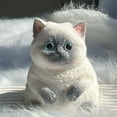 thumbnail image 1 of Decoración del hogar, decoración de habitaciones, decoración de paredes, peluches de gatitos, peluches grandes de gatitos, divertidos, lindos, supersuaves, juguetes antiestrés, juguetes sensoriales pa, 1 of 3
