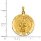 14k Saint Jude Médaille Pendentif XR512 (31mm x 22mm) – image 2 sur 3
