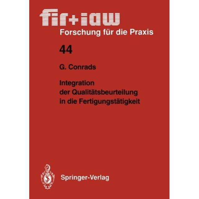 Integration der QualitCItsbeurteilung in die FertigungstCItigkeit