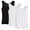 White, variant on Women's 3-Pack Tank Top Set, Sleeveless Seamless Icy Silk Base Layer Camisoles, Value Pack of Lightweight Undershirts for Summer Comfort Black XXXXL