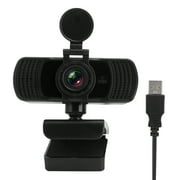 Tersalle HD Webcam USB 2K/1440P Live Broadcast Desktop Computer Camera Builtin Microphone PC06(PC-06 )
