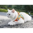 thumbnail image 4 of Chaleco naranja (S) para mascotas, con cuerda de tracción, arnés de pecho para gatos y perros, transpirable y reflectante., 4 of 5