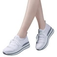 thumbnail image 3 of Sopiago Women'S Running Shoes Yoga Shoes Women's Brisk Slip-on Leisure Shoe Supportive Walking White,38, 3 of 6
