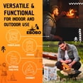 thumbnail image 4 of Fire Starter Cubes EBOBO, a base de cera natural, 240 unidades, 4 of 6