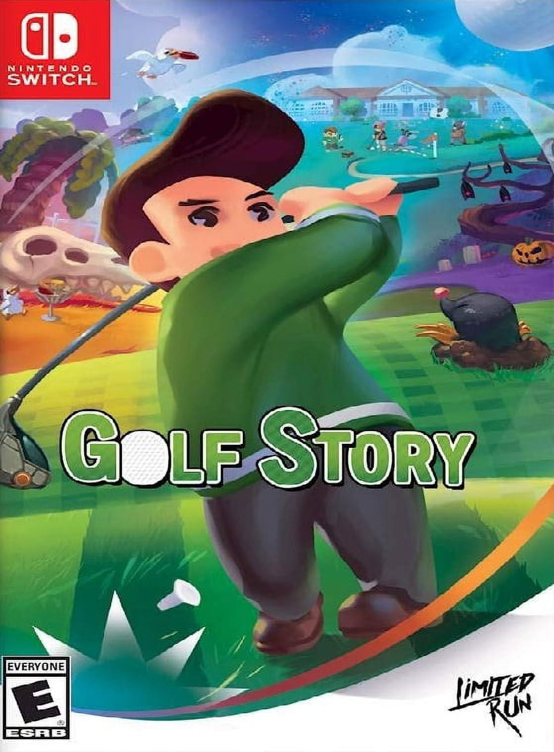 Switch ゴルフストーリー パッケージ版 Restored Golf Story (Nintendo Switch, 2018) Adventure Game