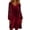 Wine, variant on SwiftWear Women's Velvet & Mesh Sleeve V-Neck Dress Elegant Party & Wedding Guest Dresses Plus Size Long Sleeve Sparkling Evening Gown for Holiday, Gold