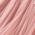 thumbnail image 4 of Lovskoo Women's Long A Line Tulle Tutu Skirts Tiered Swing Skirt Pink, 4 of 7