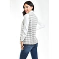 thumbnail image 3 of Chaleco Tweed Roman Fashion /Juvenil, 2435 (Negro) negro M, 3 of 6