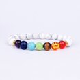 thumbnail image 1 of Pulseras y brazaletes de Chakra de piedra Natural para hombres, pulsera de equilibrio de Yoga, abalorio Ojo de Tigre, Nueva joyería de oración de Buda, 1 of 4