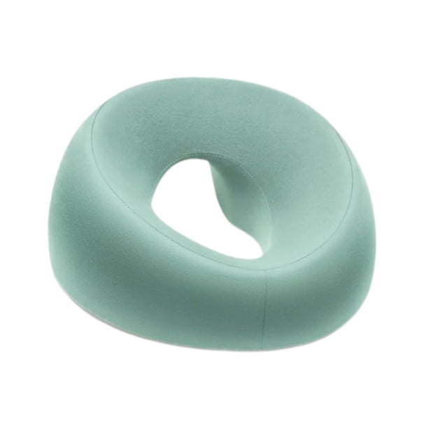 Almohada boca abajo para dormir cómodamente Almohada boca abajo con espuma viscoelástica para boca abajo verde
