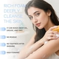 thumbnail image 2 of Healing Soap with Turmeric Vitamin C & Alphaarbutin,Natural Exfoliating Cleanser,Tumeric Soap for Smooth Skin, Natural Exfoliating Cleanser for Back, Face, Chest, Shoulders, 2 of 7