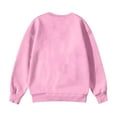 thumbnail image 4 of Garbnen Girls Long Sleeve Shirt Crewneck Pink Preppy Shirts for Girls Basic Fall Preppy Teen Girls Clothes 11-12 Years, 4 of 6