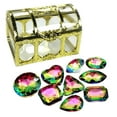 thumbnail image 2 of Colorful Acrylic Gemstones for Fake Crystal Treasure Gems with Treasure Chest for Great for Pool Decoration and Gemstone Fun, 2 of 6