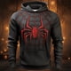thumbnail image 2 of Nueva sudadera con capucha para hombre impresa en 3D con patrón de estampado de Spider Man de Marvel, sudadera con capucha de hip-hop callejero de moda, chaqueta deportiva e informal, 2 of 5