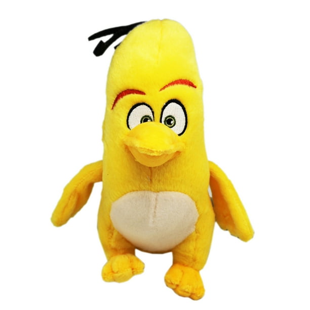 Angry Birds Movie Chuck Yellow Bird Plush Toy With Hanging Loop (8in) - Walmart.com - Walmart.com