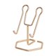 thumbnail image 1 of Soporte para teléfono, soporte universal de alambre de metal, elegante para teléfono móvil, ideal para oficina, sala de estar, dormitorio Oro, 1 of 8