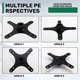 thumbnail image 5 of Portable Monitor Mounting Adapter Bracket Plate 17Mm Ball Head To 100X100mm 75X75mm Wall Mount Arm Mount Universal, 5 of 5