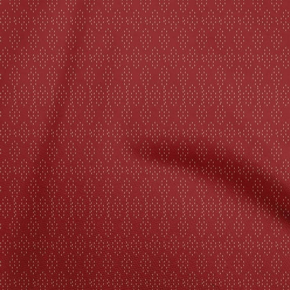 oneOone Cotton Flex Maroon Fabric Asian Floral Block Dress Material Fabric Print Fabric By The Yard 40 Inch Wide