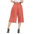 thumbnail image 4 of Womens Pants Women's Wide Leg Pants With Pockets Lightweight High Waisted Loose Trouser, 4 of 7