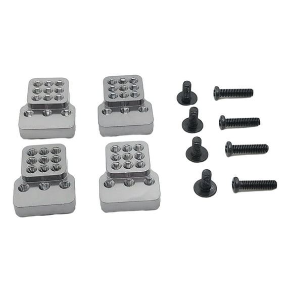 fastboy Kit de Levage de Montage Amortisseur en Métal pour Voiture RC WPL 1/16 C14 C24 Métal Titane