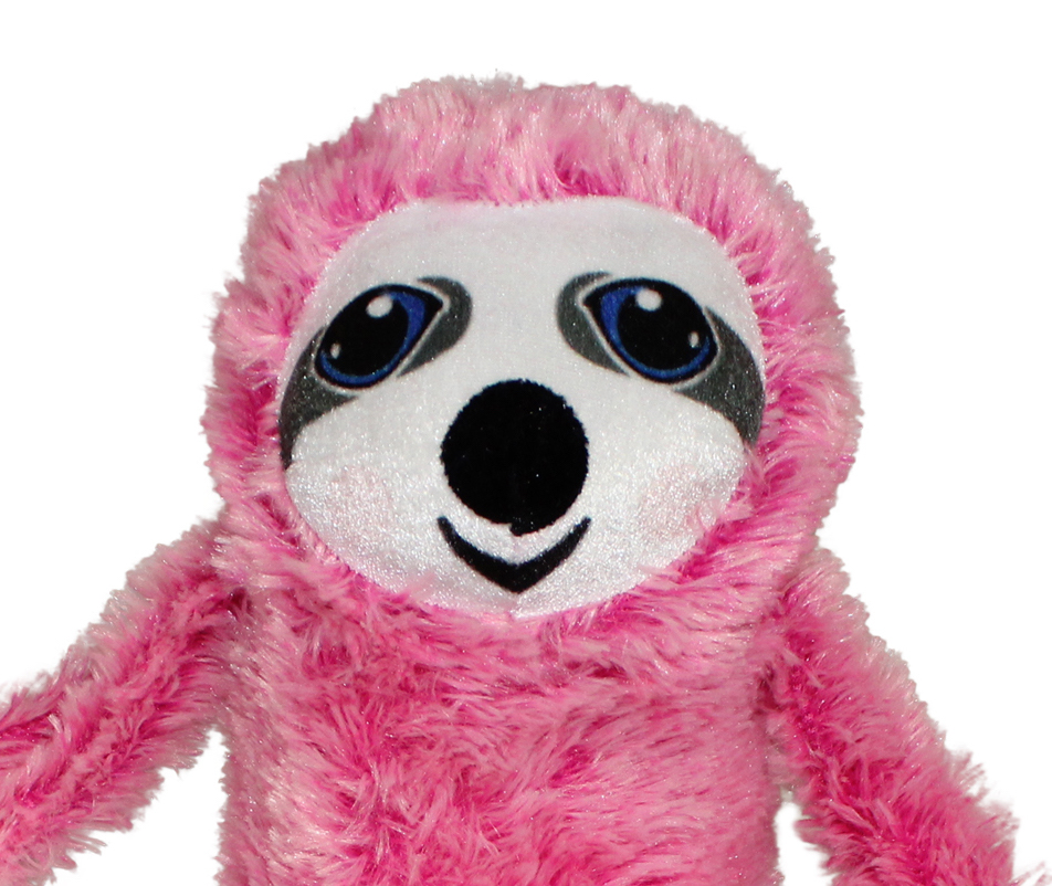 pink plush sloth