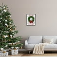 thumbnail image 2 of Stupell Industries All Is Calm Christmas Song Graphic Art Black Framed Art Print Wall Art, Design by Lettered and Lined, 2 of 7