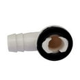 Lierteer Plastic Air Conditioner AC Drain Hose Connector Elbow Fitting